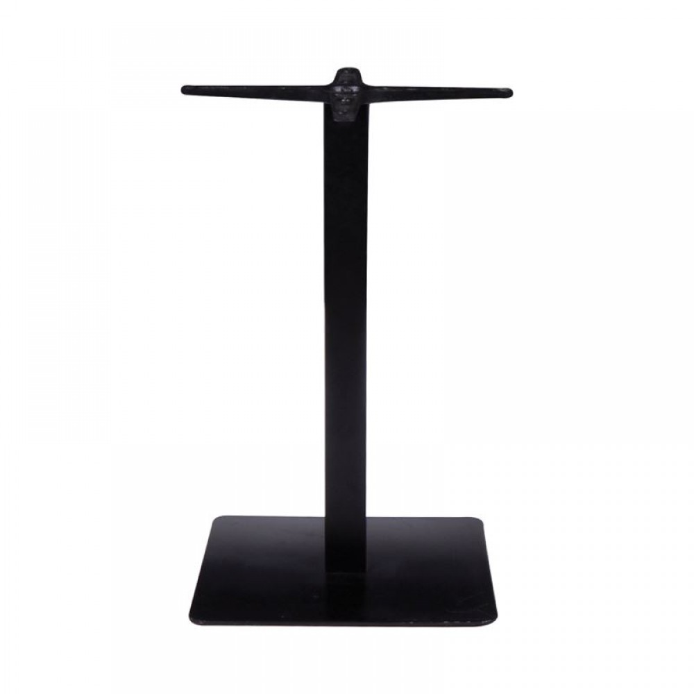 Prato Βάση 50X50Cm Steel H72Cm Μαύρη (17,90Kg)