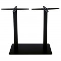 Prato Βάση 70X40Cm Steel Μακρόστενη H72Cm Μαύρη (21,00Kg)