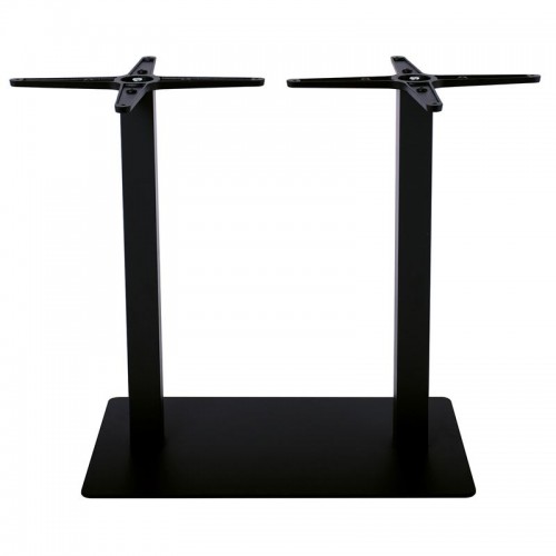 Prato Βάση 70X40Cm Steel Μακρόστενη H72Cm Μαύρη (21,00Kg)