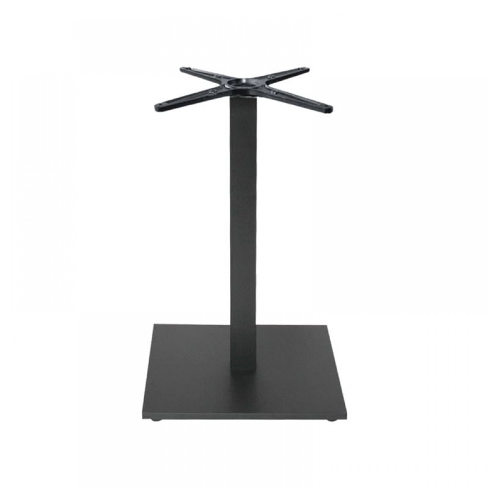 Prato-W Βάση 40X40Cm Steel H72Cm Μαύρη (10,00Kg)/με Ρεγουλατόρο (Σετ 2τμχ)