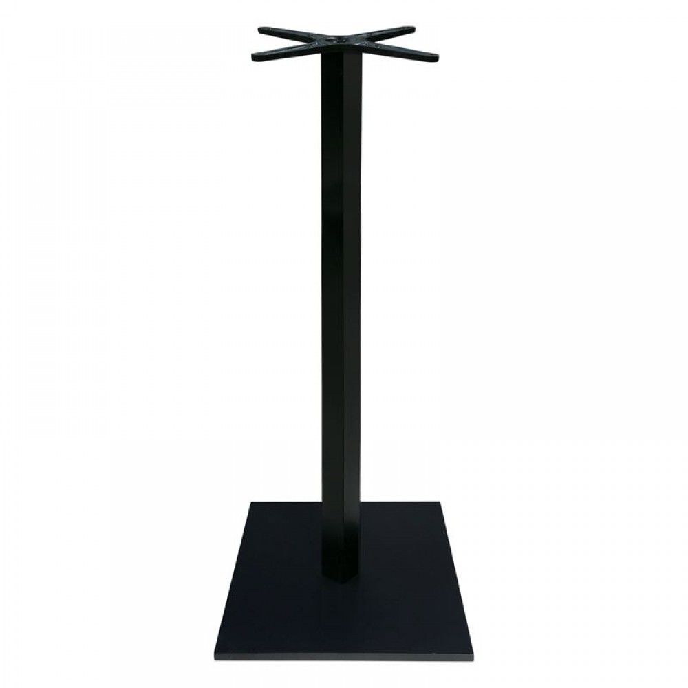 Prato-W Βάση Τραπεζιού Bar 45X45Cm H.108Cm Μέταλλο Βαφή Μαύρο / 13,00Kg