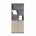 Progress Βιβλιοθήκη 80X40X190Cm Elm/grey