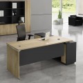Project Γραφείο -Αρ-160X140X75Cm Γωνία Sonoma/γκρι
