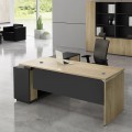 Project Γραφείο -Δεξ-160X140X75Cm Γωνία Sonoma/γκρι