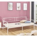Queen Daybed 90X190Cm Μεταλ.άσπρο