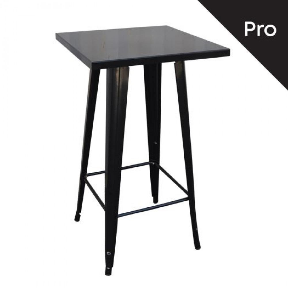 Relix Τραπέζι Bar 60X60 Μεταλ.antique Black