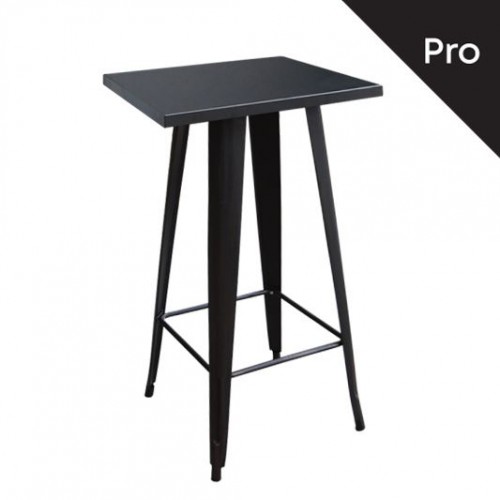 Relix Τραπέζι Bar 60X60 Μεταλ.μαύρο