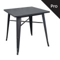 Relix Τραπέζι 70X70 Μεταλ.antique Black