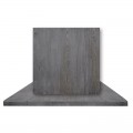 Resin Καπακι 70X70Cm Cement (Εξωτερικού Χώρου) (Σετ 2τμχ)