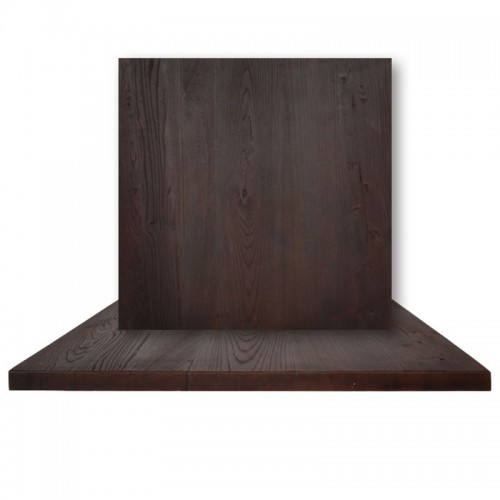 Resin Καπακι 80X80Cm Καρυδί (Εξωτερικού Χώρου) (Σετ 2τμχ)