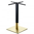 Riva Βάση Τραπεζιού Bar Gold Inox #201 - Black / 14,60 Kg