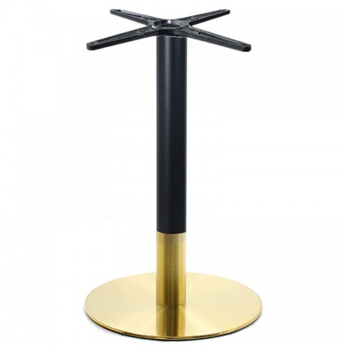 Riva Βάση Τραπεζιού Gold Inox #201 - Black / 11,70 Kg