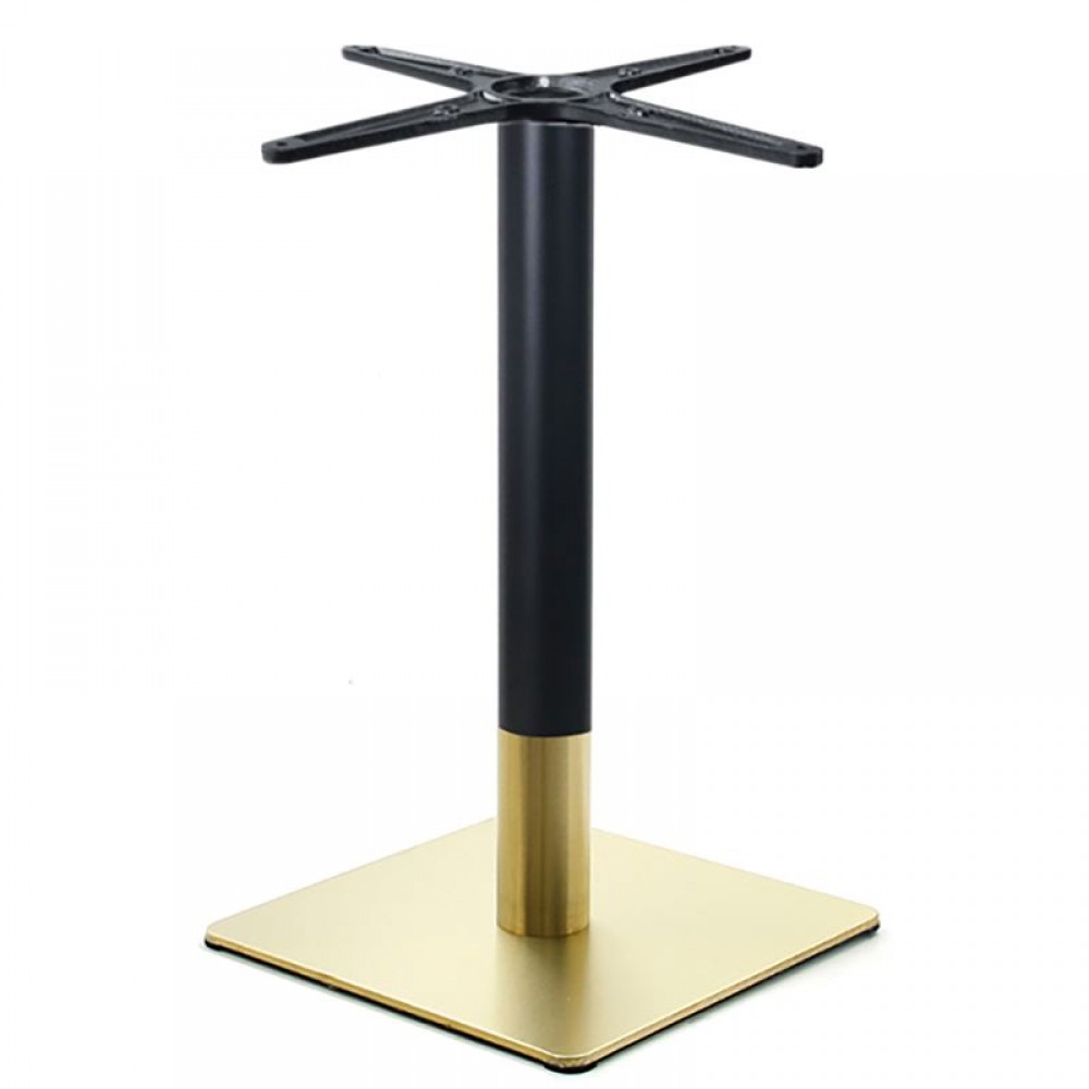 Riva Βάση Τραπεζιού Gold Inox #201 - Black / 14,30 Kg