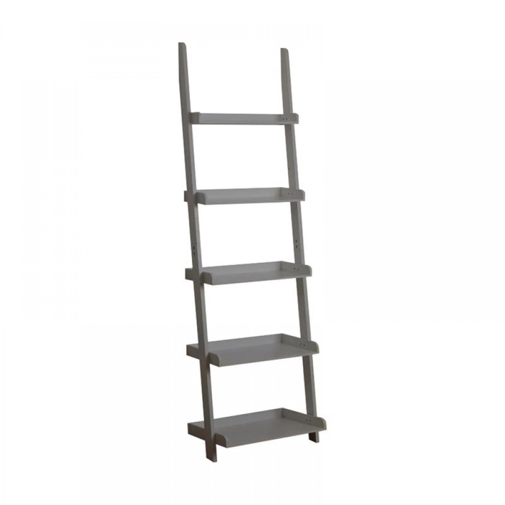 Shelf Βιβλιοθήκη-Ραφιέρα 56X32X189Cm Γκρι