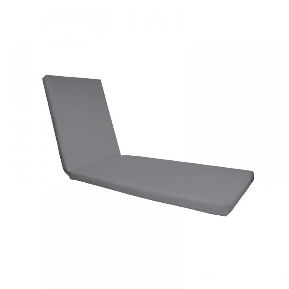 Sunlounger Μαξ.ξαπλ.γκρι Ύφ.water Repellent 196(78+118)X60/7 Velcro