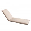 Sunlounger Μαξιλάρι Ξαπλώστρας Pvc Μπεζ Με Φερμουάρ & Velcro (Foam+Polyester)