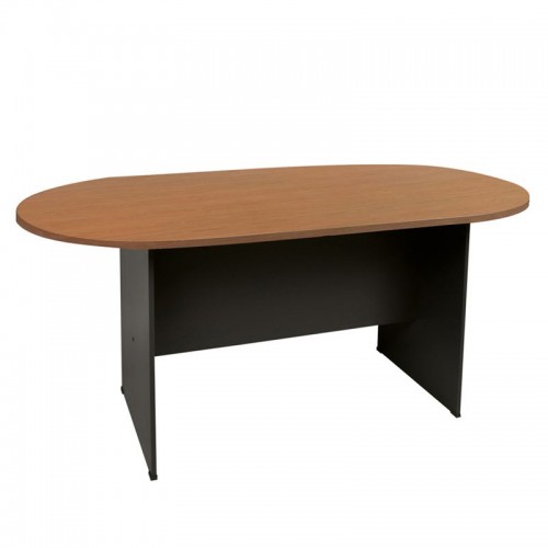Συνεδριου-Α Oval Τραπ.180X90Cm Dg/cherry