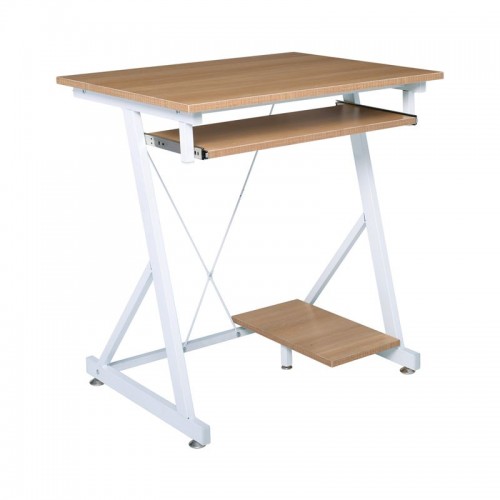 Unit Γραφείο Η/υ 70X55Cm Άσπρο/sonoma
