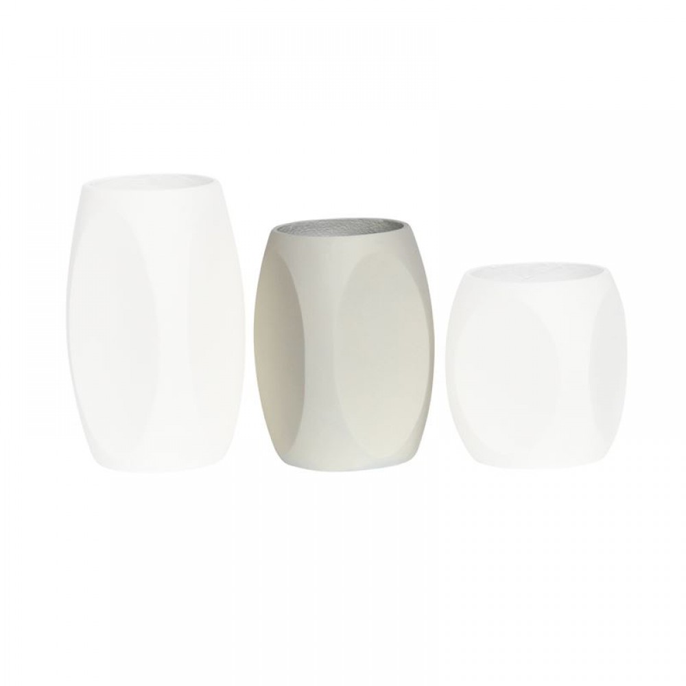 Vase-4 Βάζο Cement, Απόχρωση Beige Φ30X50Cm