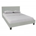 Wilton Κρεβάτι Διπλό Ύφασμα Grey Stone