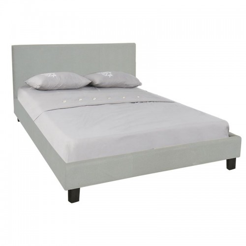 Wilton Κρεβάτι Διπλό Ύφασμα Grey Stone