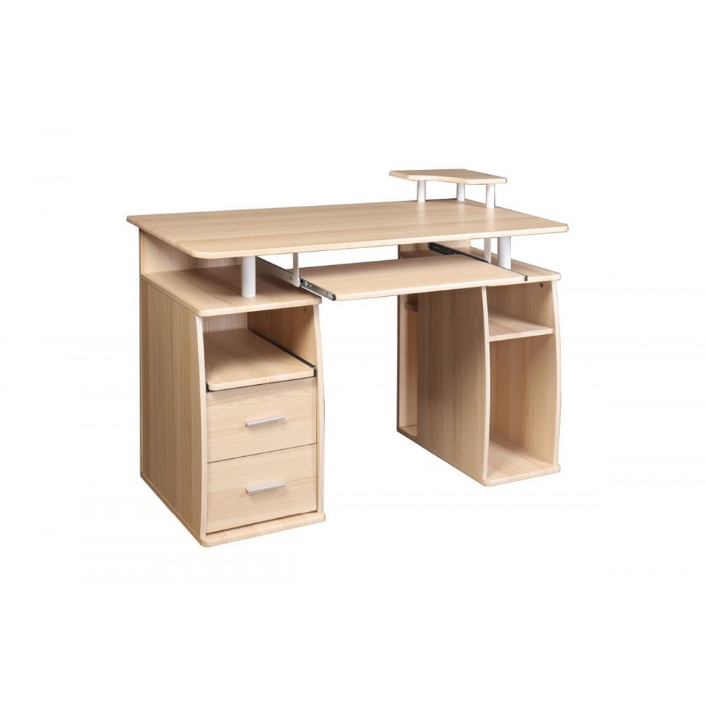 Γραφείο εργασίας απο MDF σε χρώμα beech EO421.1