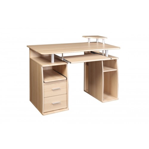 Γραφείο εργασίας απο MDF σε χρώμα beech EO421.1