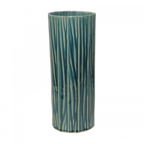 Κεραμικο Βαζο Fylliana 606054 Πρασινο Χρωμα 13,5X9,5X35,5Εκ