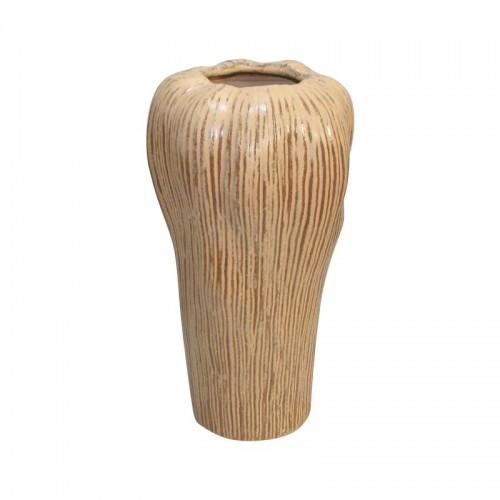 Κεραμικο Βαζο Fylliana 606728 Καφε Χρωμα 17,3X17X32,2Εκ