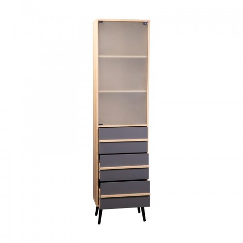 Ραφιερα Fylliana Industry Sonoma-Grey 50*29.5*190