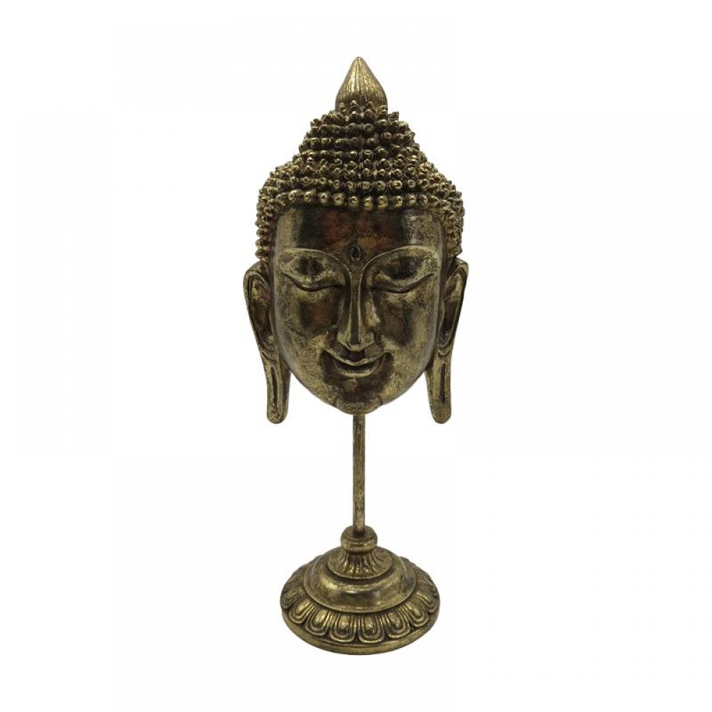 Επιτραπεζιο Διακοσμητικο Fylliana Buddha 23767 Χρυσο Χρωμα 14X11X36Εκ