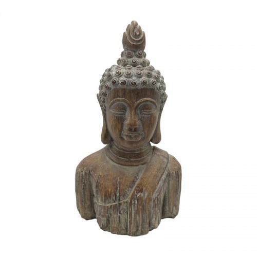 Επιτραπεζιο Διακοσμητικο Fylliana Buddha 23697 Καφε Χρωμα 21X14X37Εκ