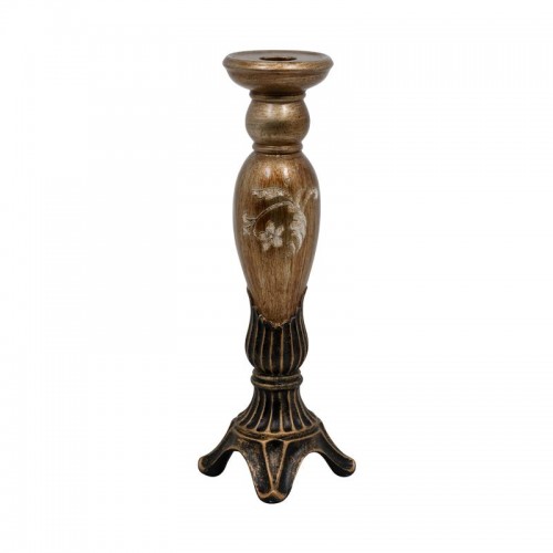 Κηροπηγιο Fylliana Μπρονζε Polyresin 11X11X38