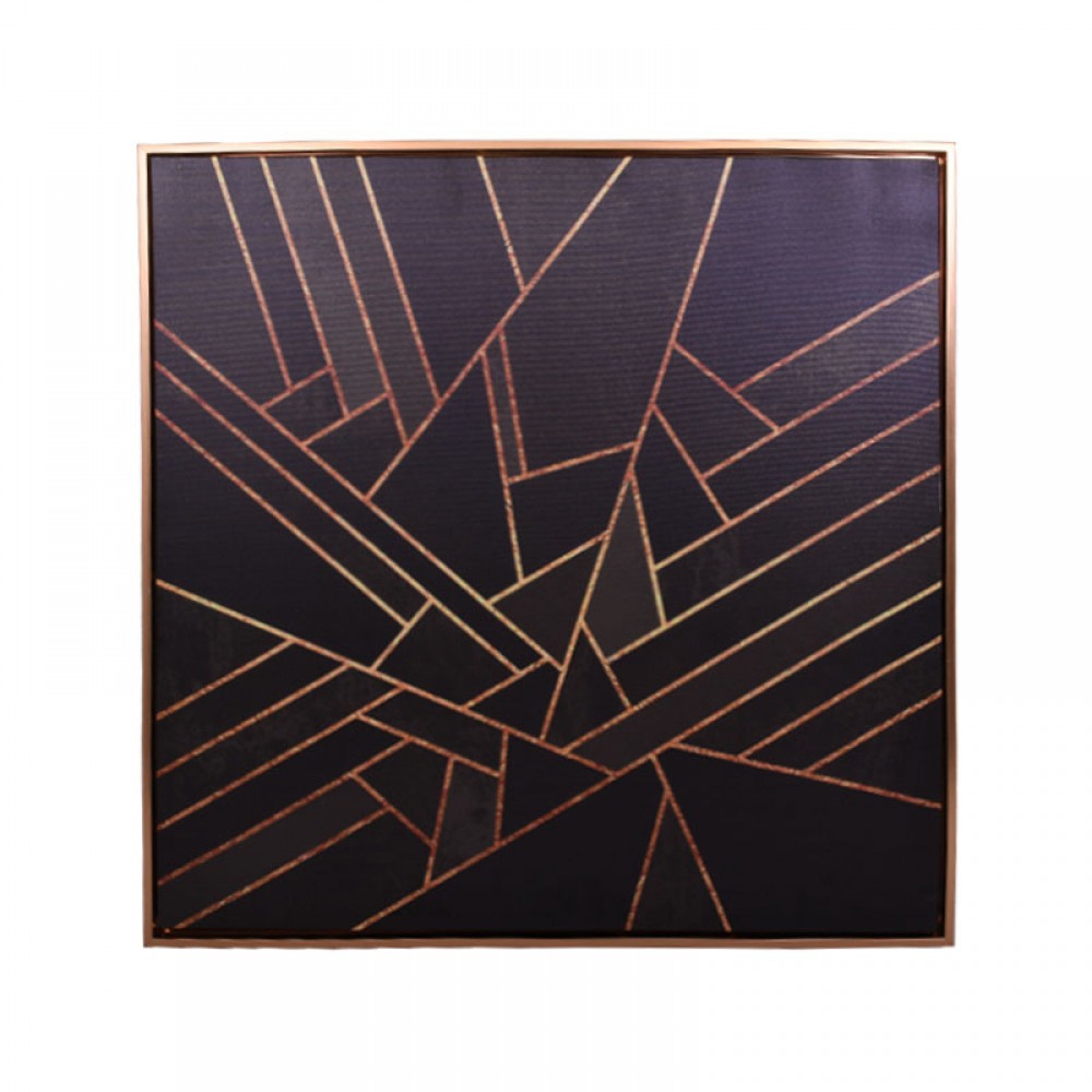 Καδρο Fylliana Black Theme 60*60