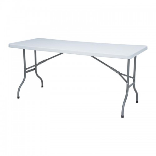 Τραπεζι Συνεδριου-Catering Fylliana Λευκο 183X75X74 Πτυσσομενο