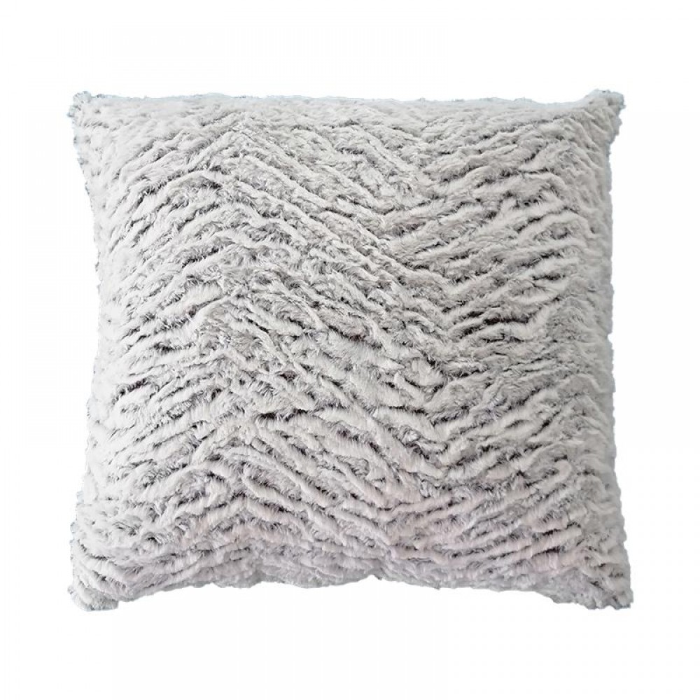 Διακοσμητικο Μαξιλαρι Fylliana 23085 Me Microfiber Μπεζ-Καφε Χρωμα 45X45Εκ