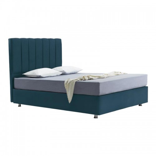 Κρεβατι Elina Blue Raf Με Αποθ Χωρο 120*200