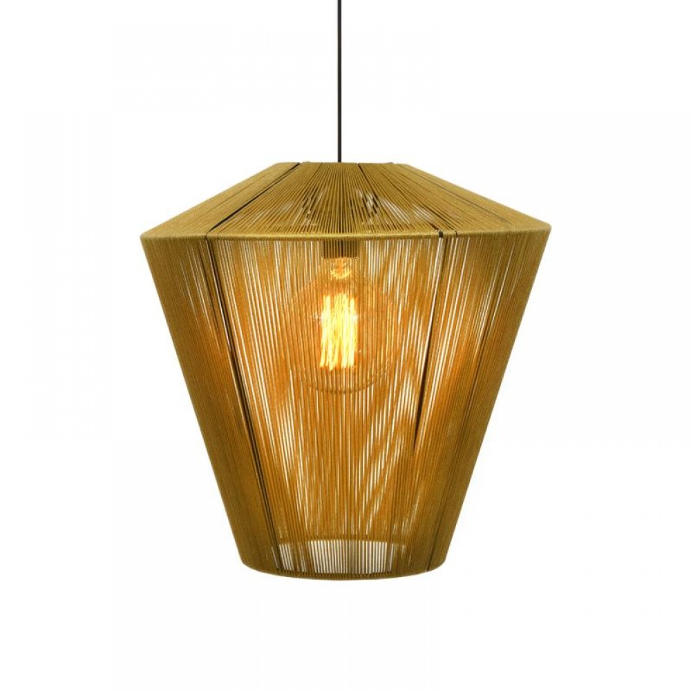 Μονοφωτο Fylliana Cord Χρυσο 40X40Εκ E27
