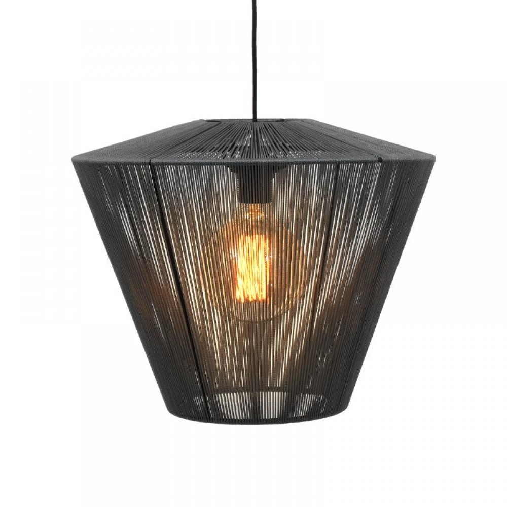 Μονοφωτο Fylliana Cord Γκρι 40X32Εκ Ε27