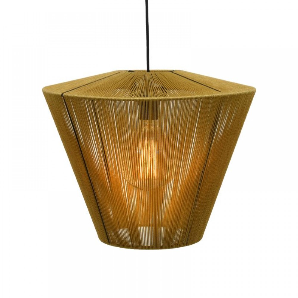 Μονοφωτο Fylliana Cord Χρυσο 40X32Εκ Ε27