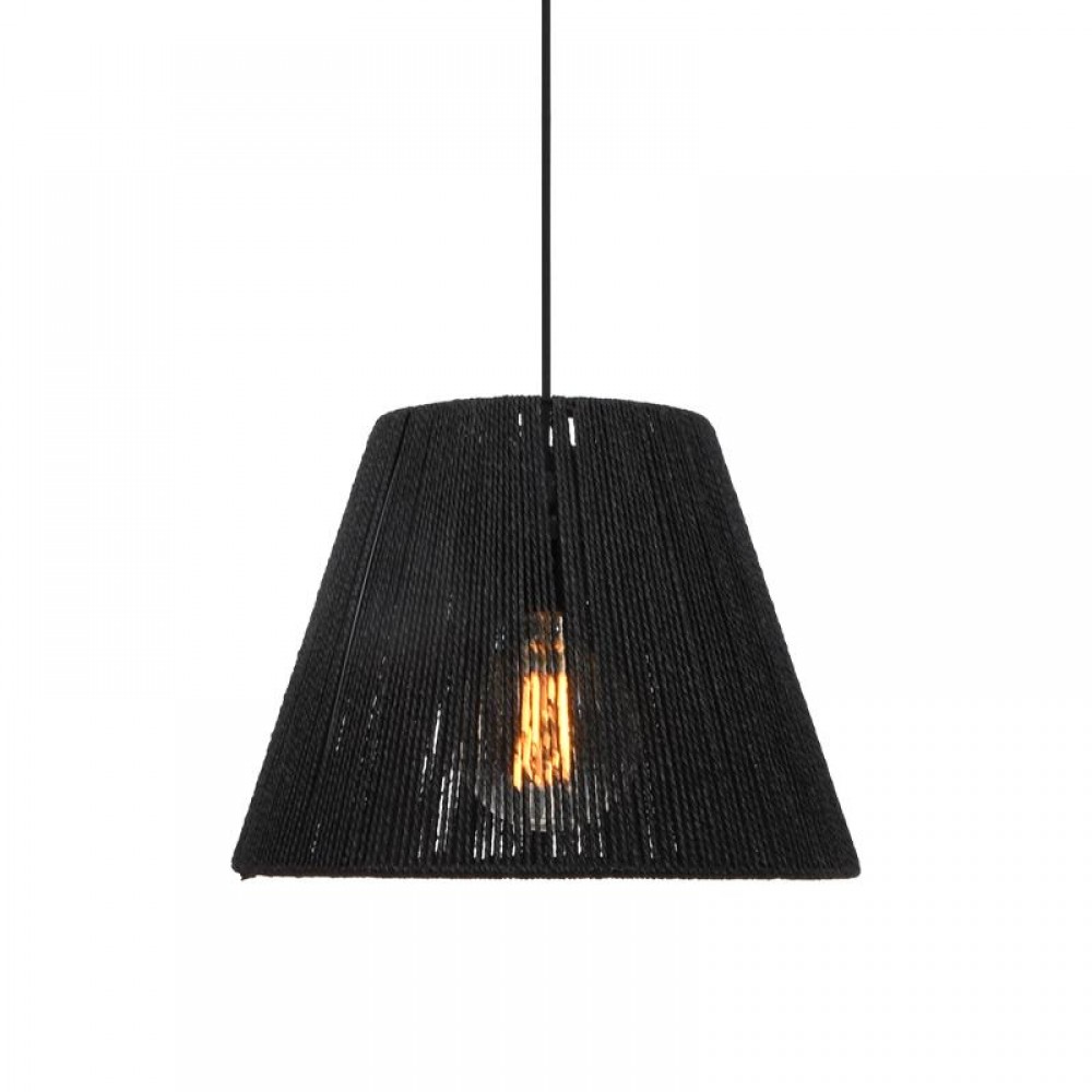 Μονοφωτο Fylliana Cordon 6 Μαυρο Χρωμα 40X35Εκ Ε27