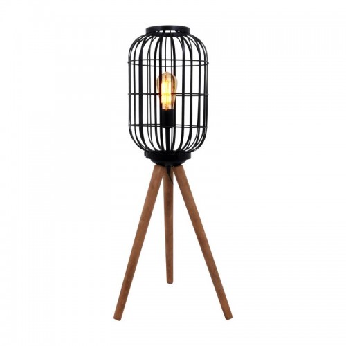 Λαμπα Δαπεδου Fylliana Cresset Μαυρο Χρωμα 40X40X90Εκ Ε27