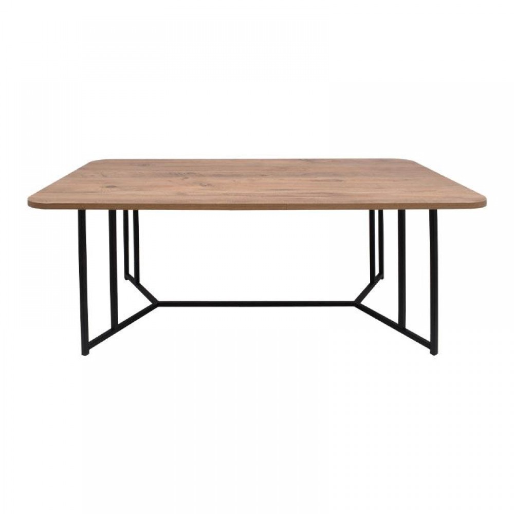 Τραπεζακι Σαλονιου Fylliana Diamond Grey Oak Χρωμα 115X68X45Εκ
