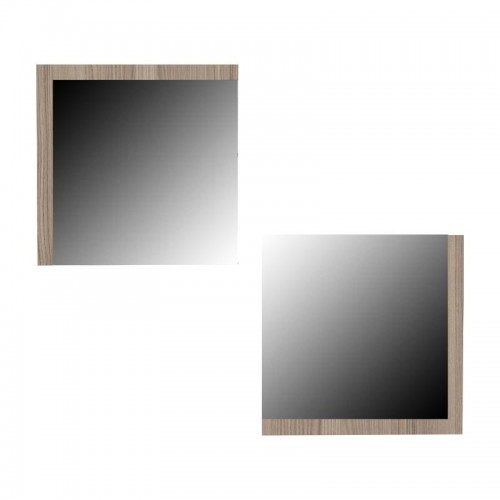 Σετ 2 Καθρεφτεσ Τοιχου Fylliana Charles Grey Oak 60*60Εκ