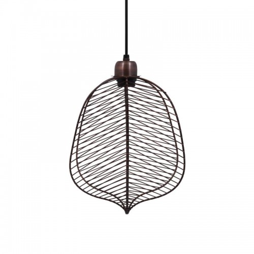 Μονοφωτο Μεταλλικο Fylliana Leaf Copper Χρωμα 25X13X38Εκ
