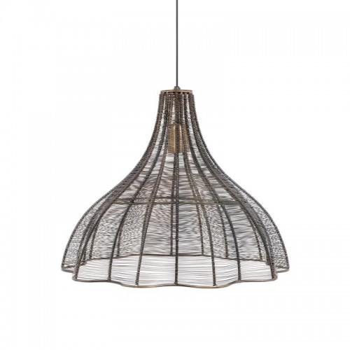 Μονοφωτο Μεταλλικο Fylliana Cage Copper Χρωμα 45X35Εκ