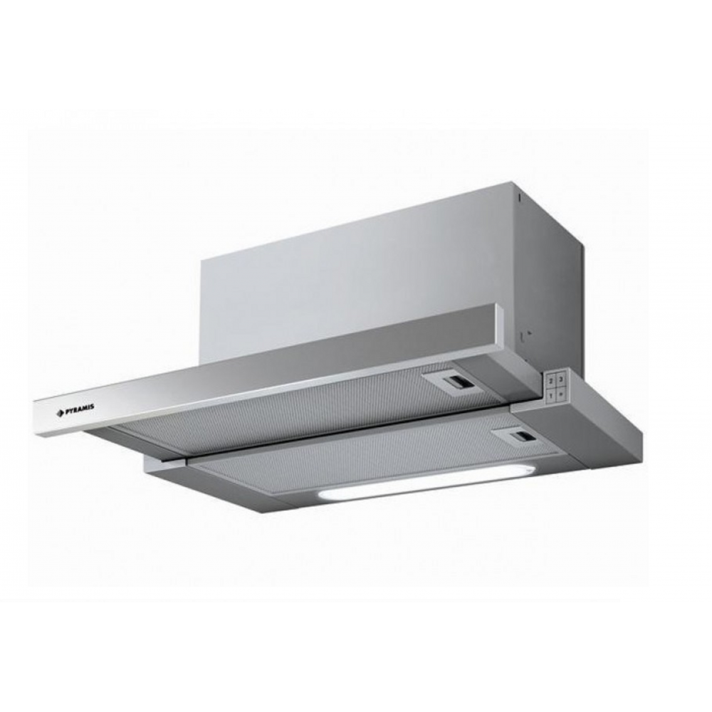 Pyramis Απορροφητήρας Συρόμενος Essential 60cm Inox (065017002)