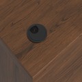 Γραφείο Επαγγελματικό Fesialo Pakoworld Καρυδί 150X75X75Εκ