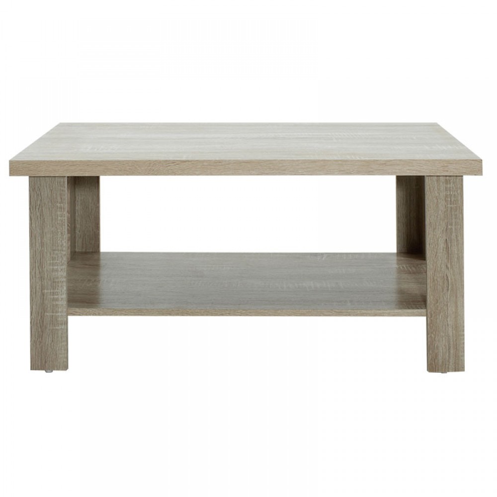 Τραπέζι Σαλονιού Riano Pakoworld Χρώμα Sonoma 89,5X49,5X42,5Εκ