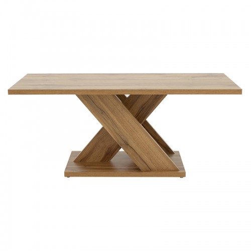 Τραπέζι Σαλονιού Solange Pakoworld Χρώμα Sonoma 110X55X47.5Εκ